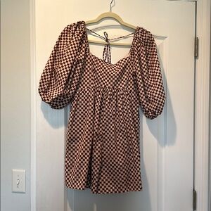 Abercrombie & Fitch Puff Sleeve Flirt Romper